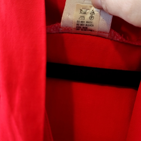 Vintage red hooded Jumpsuit  (Mondi) - Picture 6 of 8